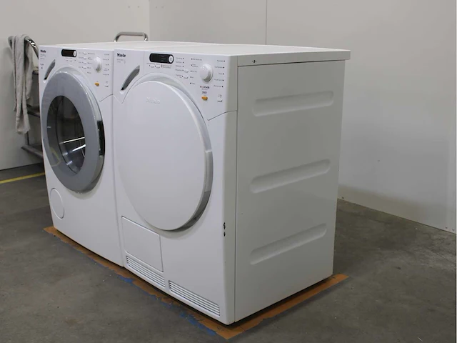 Miele w 1712 softcare system wasmachines & miele t 7748 c softcare system wasdrogers - afbeelding 7 van  8