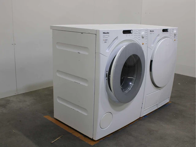 Miele w 1712 softcare system wasmachines & miele t 7748 c softcare system wasdrogers - afbeelding 4 van  8