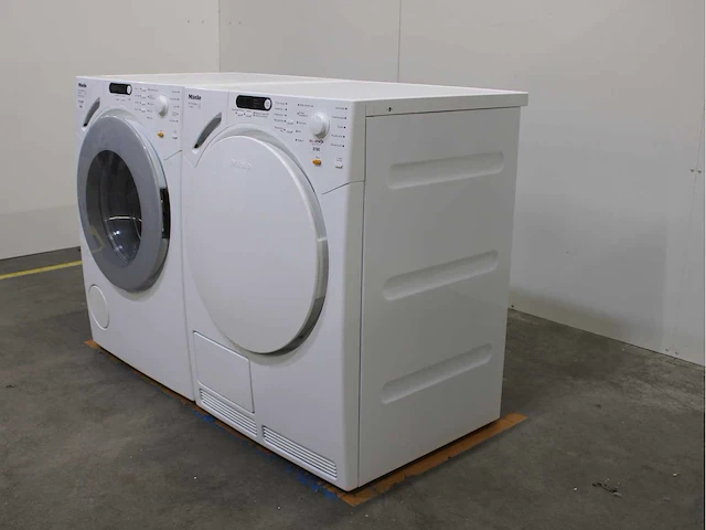 Miele w 1712 softcare system wasmachines & miele t 7748 c softcare system wasdrogers - afbeelding 7 van  8