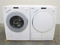 Miele w 1713 softcare system wasmachine & miele t 7744 c softcare system wasdroger - afbeelding 1 van  8