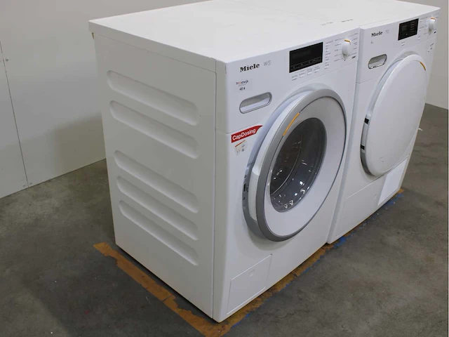 Miele w 1713 softcare system wasmachine & miele t 7748 c softcare system wasdroger - afbeelding 4 van  8