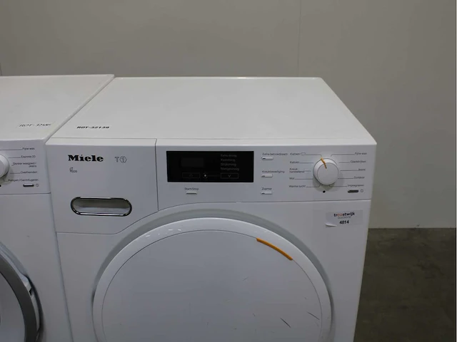 Miele w 1713 softcare system wasmachine & miele t 7748 c softcare system wasdroger - afbeelding 6 van  8