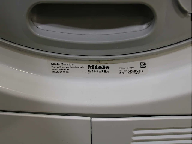 Miele w 1713 softcare system wasmachine & miele t 7748 c softcare system wasdroger - afbeelding 8 van  8