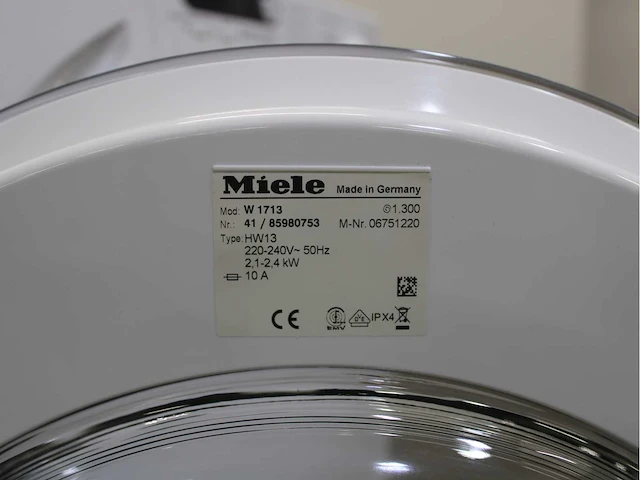 Miele w 1713 softcare system wasmachines & miele t 7744 c softcare system wasdrogers - afbeelding 5 van  8