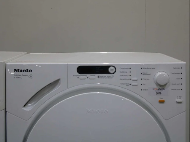 Miele w 1713 softcare system wasmachines & miele t 7744 c softcare system wasdrogers - afbeelding 6 van  8