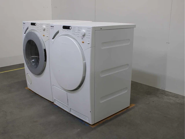 Miele w 1713 softcare system wasmachines & miele t 7744 c softcare system wasdrogers - afbeelding 7 van  8
