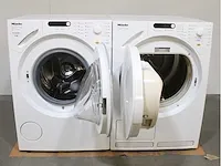Miele w 1714 softtronic wasmachine & miele t 7744 c softcare system droger - afbeelding 2 van  8