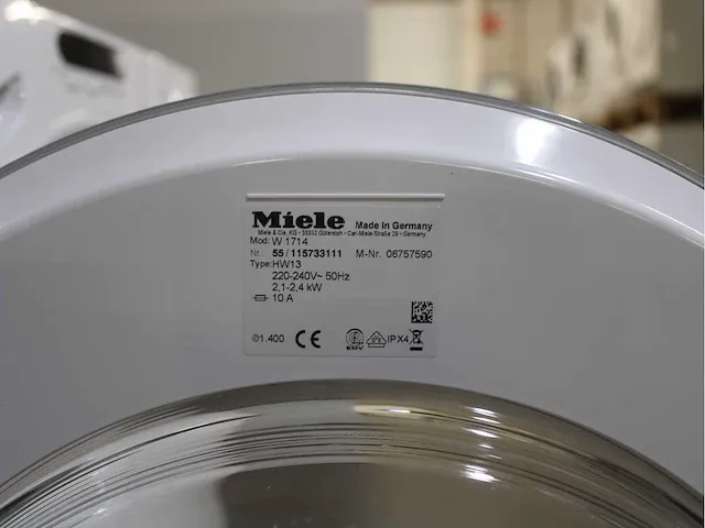 Miele w 1714 softtronic wasmachine & miele t 7744 c softcare system droger - afbeelding 5 van  8
