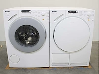 Miele w 1812 softcare system wasmachine & miele t 7748 c softcare system wasdroger