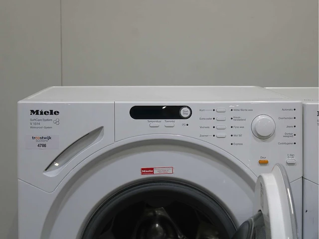 Miele w 1812 softcare system wasmachine & miele t 7748 c softcare system wasdroger - afbeelding 3 van  8