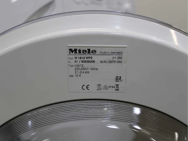 Miele w 1812 softcare system wasmachine & miele t 7748 c softcare system wasdroger - afbeelding 5 van  8