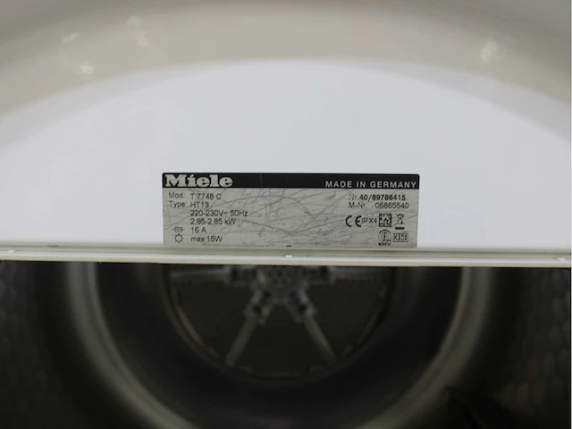 Miele w 1902 softcare system wasmachine & miele t 7950 wp ecocomfort wasdroger - afbeelding 7 van  8