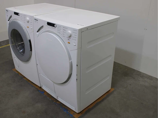 Miele w 1902 softcare system wasmachine & miele t 7950 wp ecocomfort wasdroger - afbeelding 8 van  8