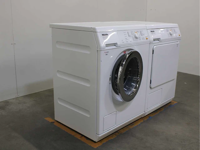 Miele w 2105 softcare system wasmachines & miele t 8403 c softcare system wasdrogers - afbeelding 4 van  8
