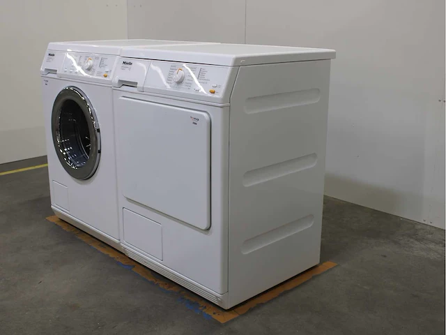 Miele w 2105 softcare system wasmachines & miele t 8403 c softcare system wasdrogers - afbeelding 7 van  8