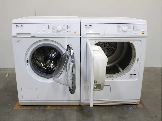 Miele w 3121 primavera wasmachine & miele t 8803 c softcare system wasdroger - afbeelding 2 van  8