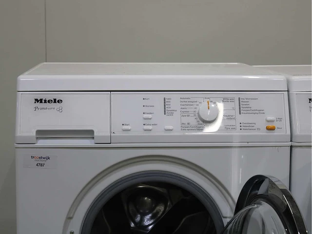 Miele w 3121 primavera wasmachine & miele t 8803 c softcare system wasdroger - afbeelding 3 van  8