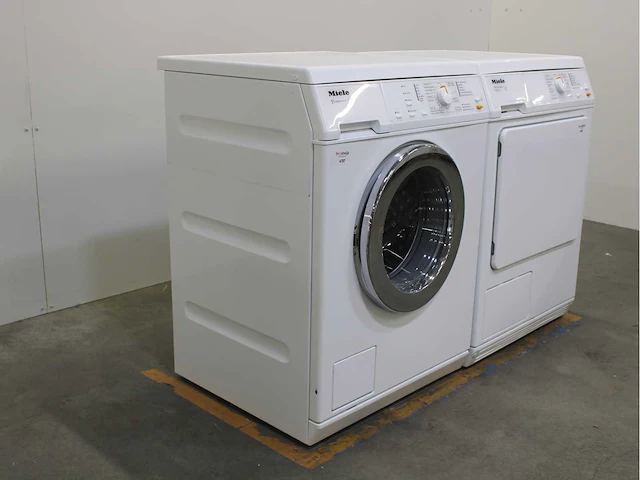 Miele w 3121 primavera wasmachine & miele t 8803 c softcare system wasdroger - afbeelding 4 van  8