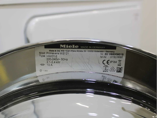 Miele w 3121 primavera wasmachine & miele t 8803 c softcare system wasdroger - afbeelding 5 van  8