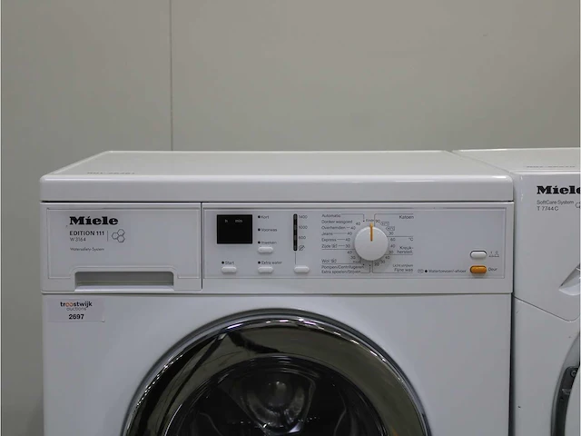 Miele w 3164 edition 111 wasmachines & miele t 7744 c softcare system wasdrogers - afbeelding 3 van  8