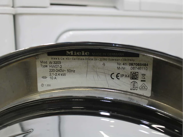 Miele w 3203 softcare system wasmachine & miele t 8403 c softcare system wasdroger - afbeelding 5 van  8