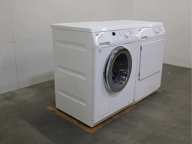 Miele w 3203 softcare system wasmachine & miele t 8403 c softcare system wasdroger - afbeelding 4 van  8