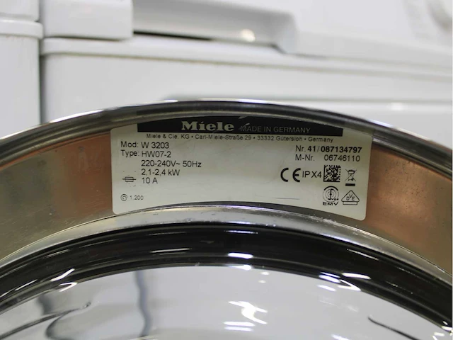 Miele w 3203 softcare system wasmachine & miele t 8403 c softcare system wasdroger - afbeelding 5 van  8