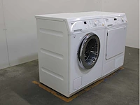 Miele w 3203 softcare system wasmachine & miele t 8627 wp ecocomfort wasdroger - afbeelding 4 van  8