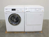 Miele w 3203 softcare system wasmachine & miele t 8803 c softcare system wasdroger - afbeelding 1 van  8