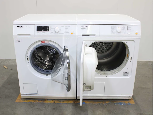 Miele w 3203 softcare system wasmachine & miele t 8803 c softcare system wasdroger - afbeelding 2 van  8