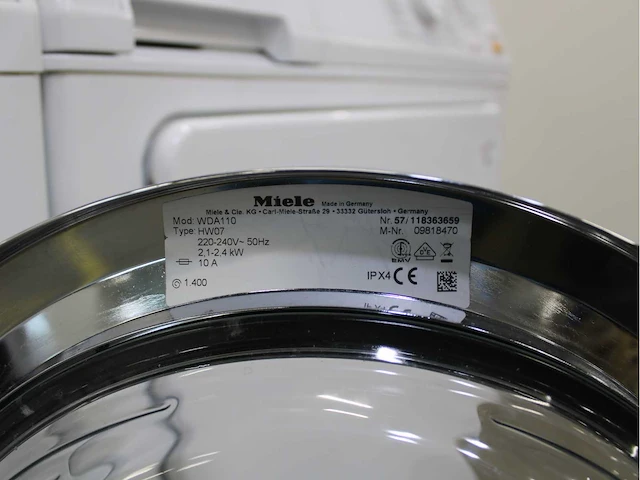 Miele w 3203 softcare system wasmachine & miele t 8803 c softcare system wasdroger - afbeelding 5 van  8