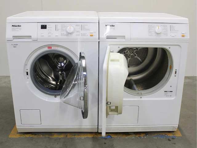 Miele w 3203 softcare system wasmachine & miele t 8803 c softcare system wasdroger - afbeelding 2 van  8