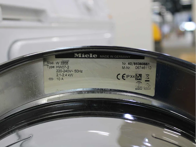 Miele w 3203 softcare system wasmachine & miele t 8803 c softcare system wasdroger - afbeelding 5 van  8