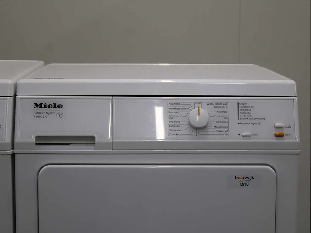 Miele w 3203 softcare system wasmachine & miele t 8803 c softcare system wasdroger - afbeelding 6 van  8