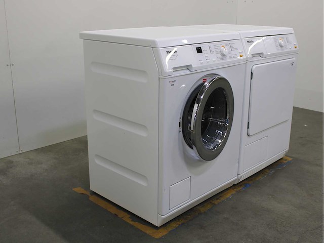 Miele w 3203 softcare system wasmachine & miele t 8803 c softcare system wasdroger - afbeelding 4 van  8