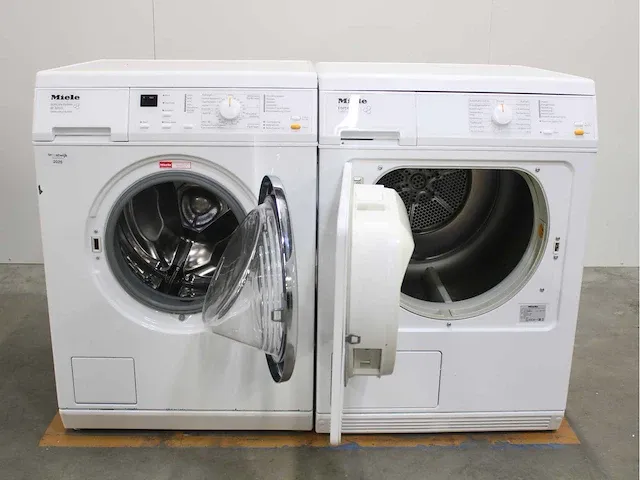Miele w 3203 softcare system wasmachine & miele t 8813 c edition 111 droger - afbeelding 2 van  8