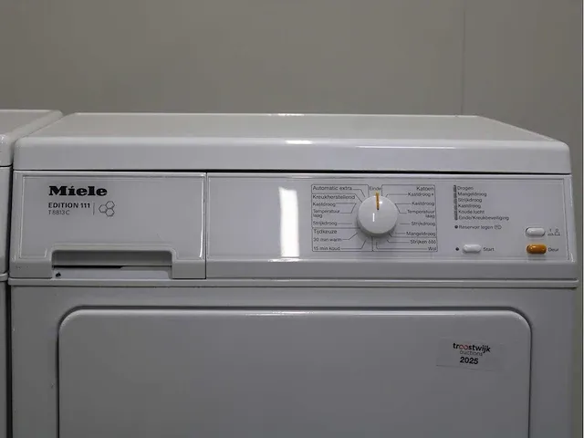 Miele w 3203 softcare system wasmachine & miele t 8813 c edition 111 droger - afbeelding 6 van  8