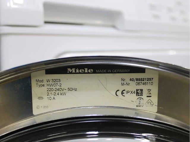 Miele w 3203 softcare system wasmachines & miele t 8627 wp ecocomfort wasdrogers - afbeelding 5 van  8