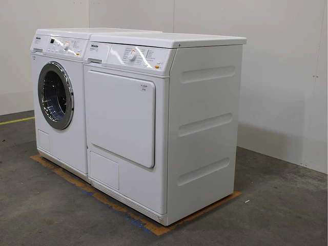 Miele w 3203 softcare system wasmachines & miele t 8813 c edition 111 wasdrogers - afbeelding 7 van  8