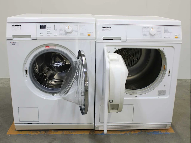 Miele w 3203 softcare system wasmachines & miele t 8813 c edition 111 wasdrogers - afbeelding 2 van  8