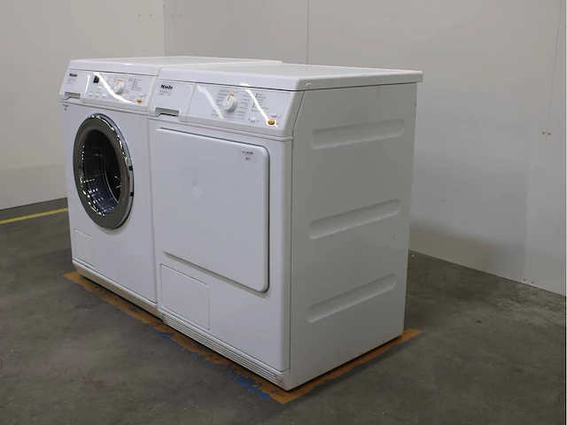 Miele w 3203 softcare system wasmachines & miele t 8813 c edition 111 wasdrogers - afbeelding 7 van  8