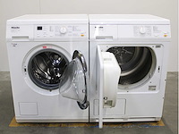 Miele w 3205 softcare system wasmachine & miele t 4263 c softcare system wasdroger - afbeelding 2 van  8