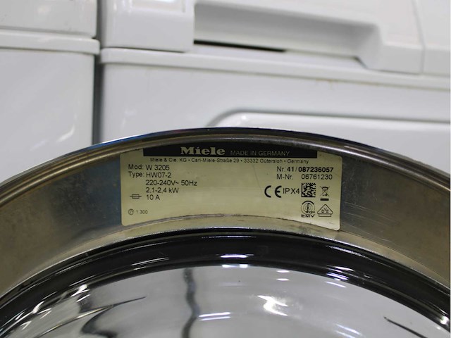 Miele w 3205 softcare system wasmachine & miele t 4263 c softcare system wasdroger - afbeelding 5 van  8
