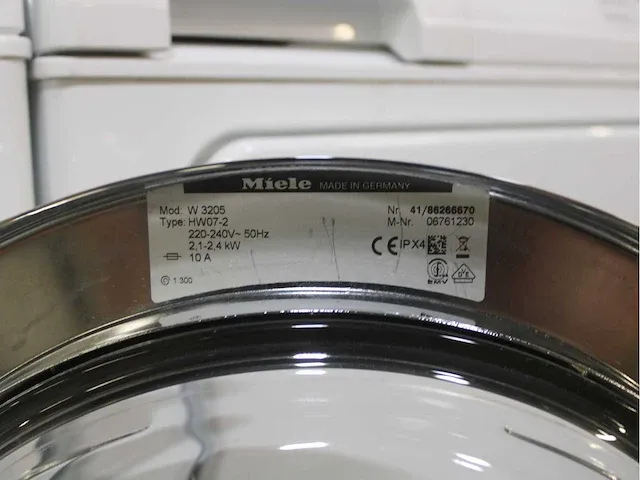 Miele w 3205 softcare system wasmachine & miele t 8403 c softcare system droger - afbeelding 5 van  8