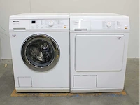 Miele w 3205 softcare system wasmachine & miele t 8403 c softcare system wasdroger