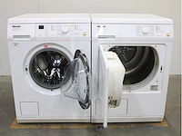 Miele w 3205 softcare system wasmachine & miele t 8403 c softcare system wasdroger - afbeelding 1 van  8