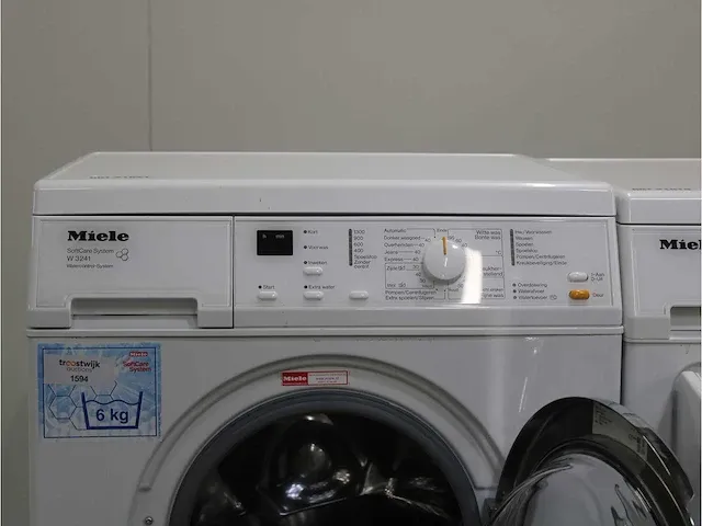 Miele w 3205 softcare system wasmachine & miele t classic droger - afbeelding 3 van  8