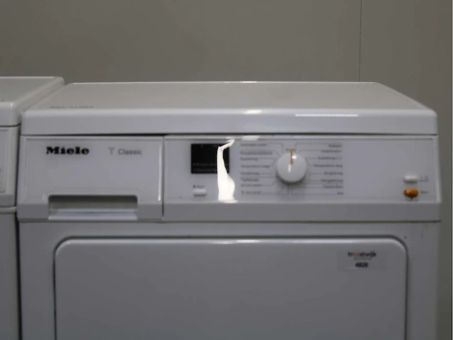 Miele w 3205 softcare system wasmachine & miele t classic wasdroger - afbeelding 5 van  7