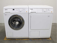 Miele w 3241 softcare system wasmachine & miele t 8403 c softcare system wasdroger