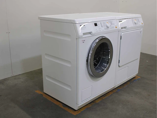 Miele w 3241 softcare system wasmachine & miele t 8803 c softcare system wasdroger - afbeelding 3 van  7